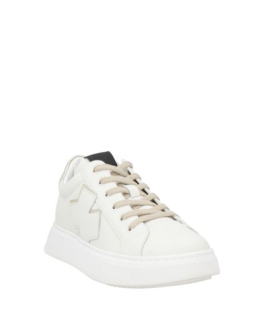 Ixos White Sneakers Leather