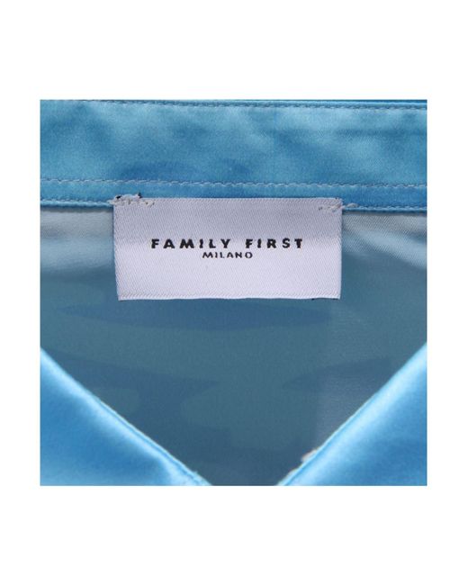 FAMILY FIRST Hemd in Blue für Herren