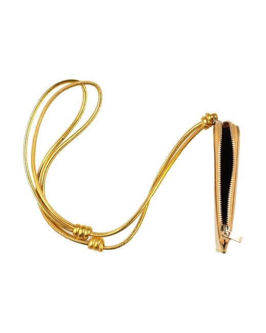 Jil Sander Metallic Pouch