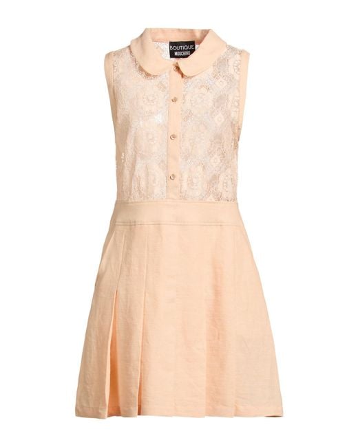Boutique Moschino Natural Mini Dress