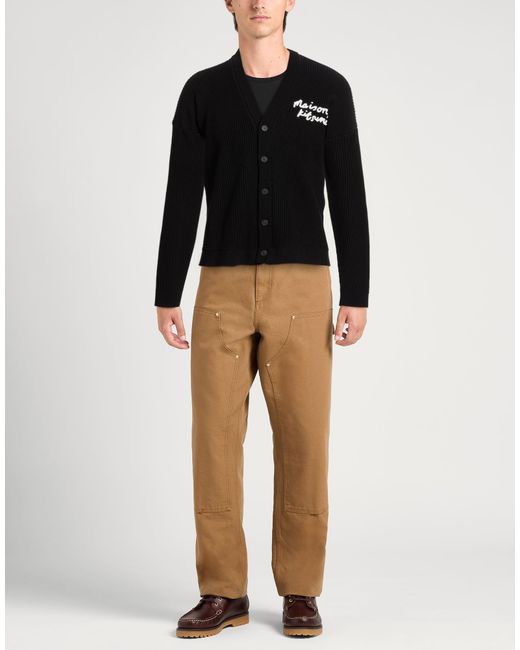 Maison Kitsuné Black Cardigans for men