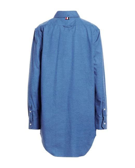 Thom Browne Blue Mini Dress