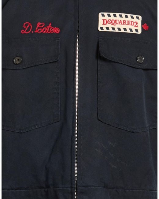 DSquared² Blue Jackets for men