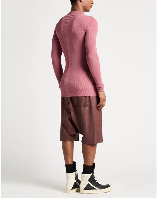 Rick Owens Pink Turtleneck for men