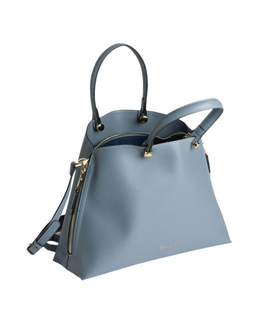 Cerruti 1881 Blue Slate Handbag Polyurethane