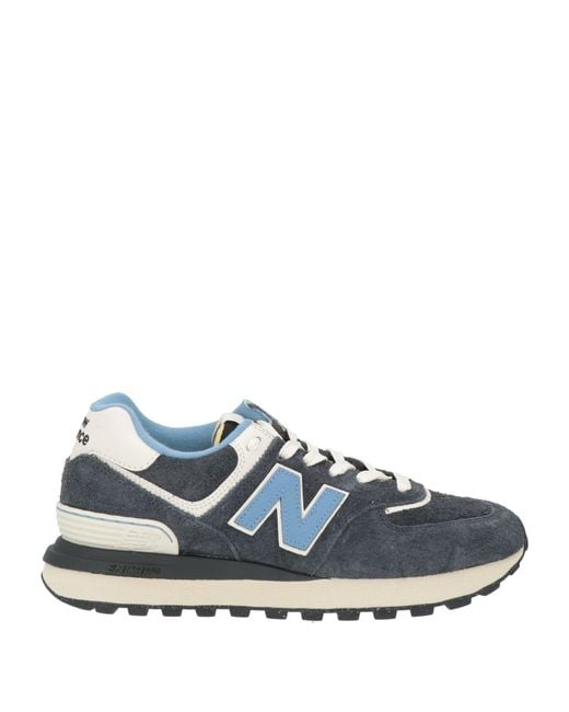 New Balance Blue Sneakers Leather for men
