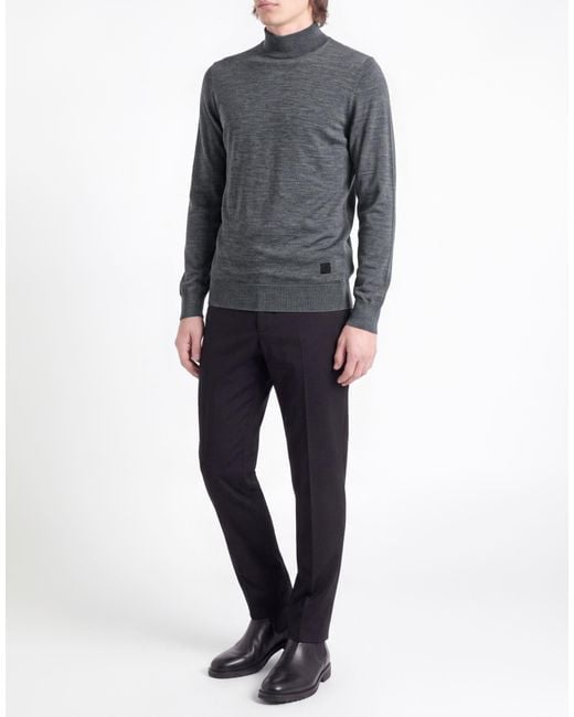 Ice Iceberg Gray Turtleneck Wool for men