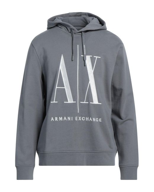 Armani Exchange Gray Sweatshirt for men