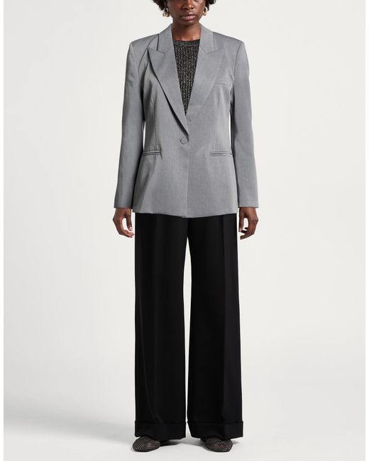 ViCOLO White Blazer Polyester, Viscose, Elastane