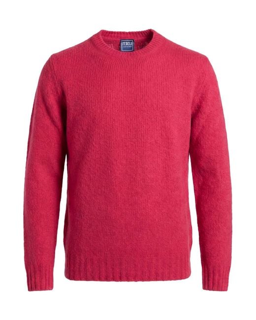 Pullover Fedeli de hombre de color Red