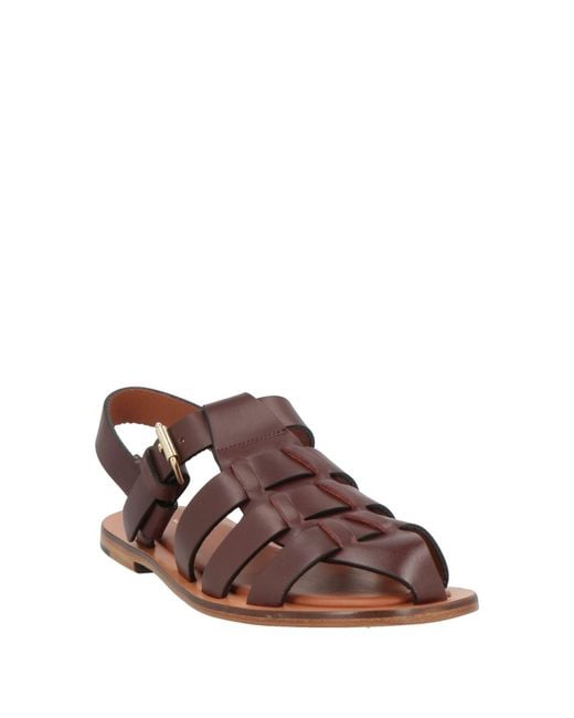 Mansur Gavriel Brown Sandals