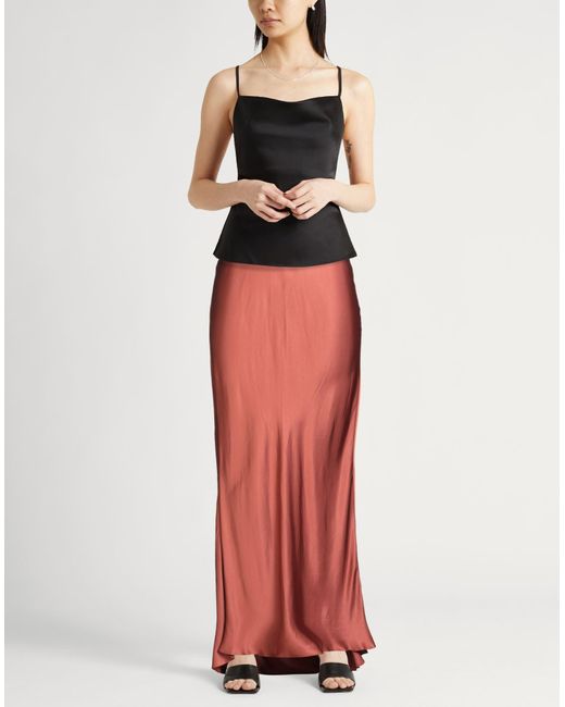 Liu Jo Red Maxi Skirts