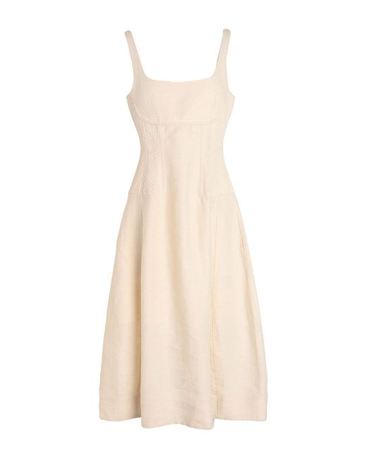 Chloé White Midi Dress