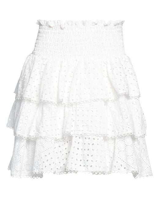 Cc By Camilla Cappelli White Mini Skirt