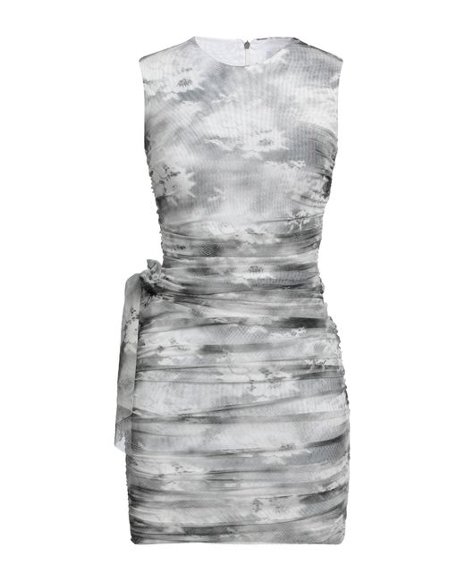 MSGM Gray Mini Dress