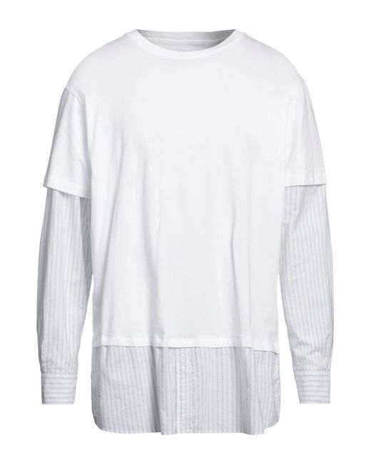 MM6 by Maison Martin Margiela White T-shirt for men