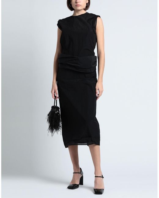 Prada Black Midi Dress
