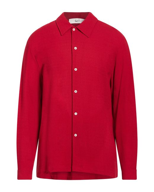 Séfr Hemd in Red für Herren