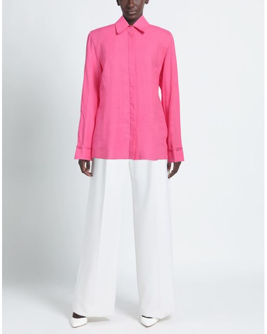 Gabriela Hearst Pink Shirt