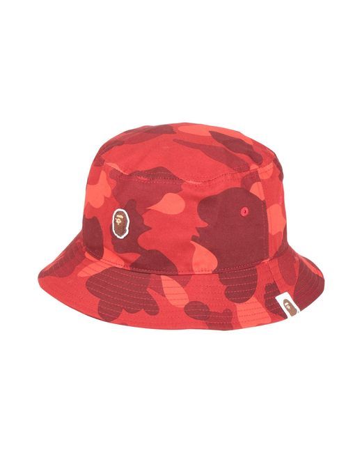 A Bathing Ape Red Hat for men