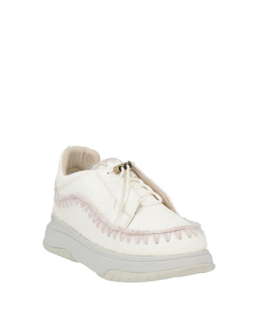 Mou White Trainers