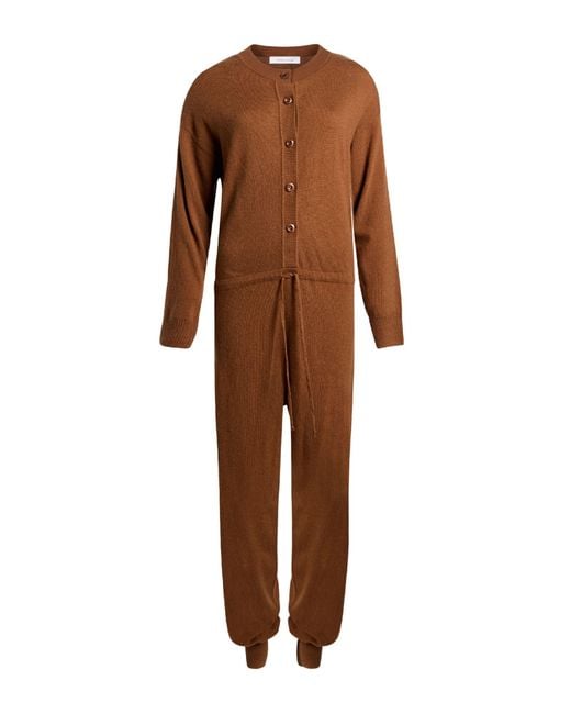 EMMA & GAIA Brown Jumpsuit