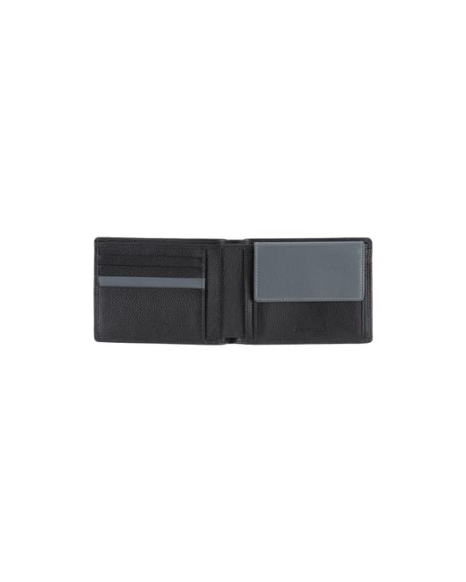 Piquadro Black Wallet for men