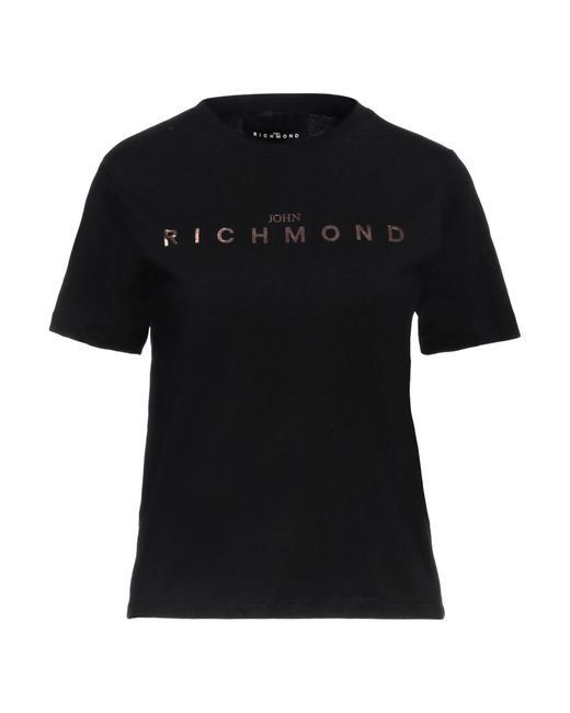 T-shirt di John Richmond in Black