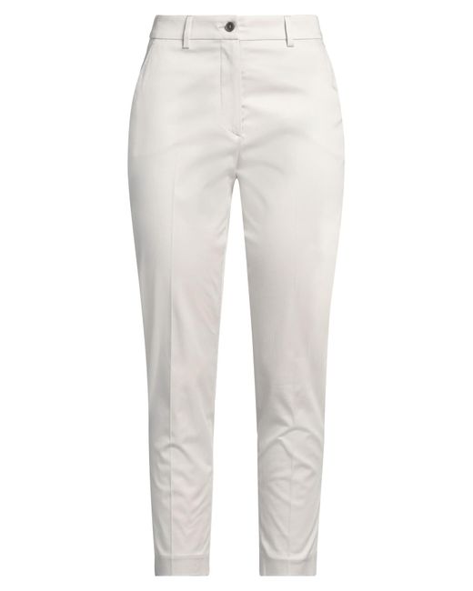 SEVENTY VENEZIA White Light Pants Cotton, Elastane