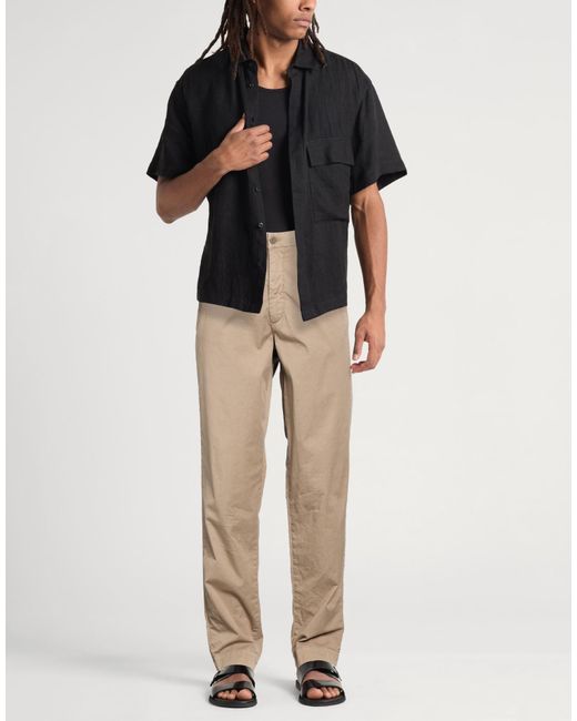 Mason's Natural Pants Cotton, Elastane for men