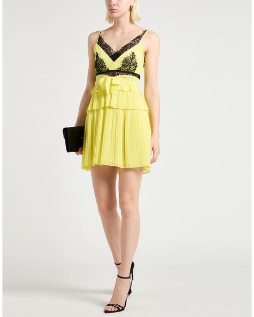 Liu Jo Yellow Mini Dress