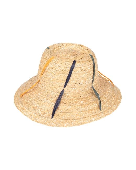 Sombrero Tory Burch de color Natural