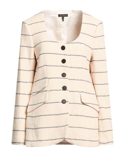 Rag & Bone Natural Cream Jacket Cotton