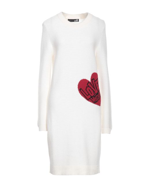Love Moschino White Mini Dress