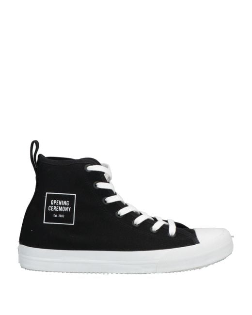 Opening Ceremony Black Trainers for men
