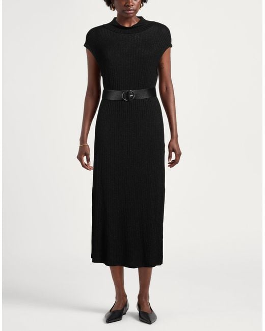 Souvenir Clubbing Black Midi Dresses