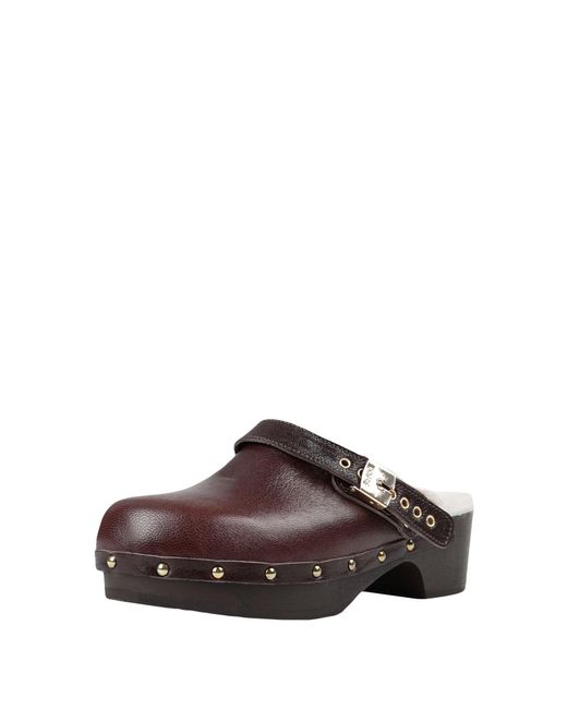 Scholl Brown Mules & Clogs