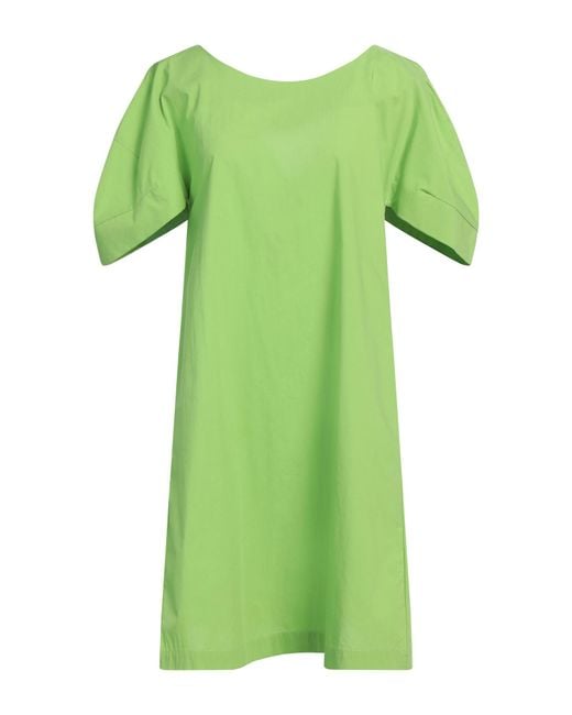 MEIMEIJ Green Mini Dress