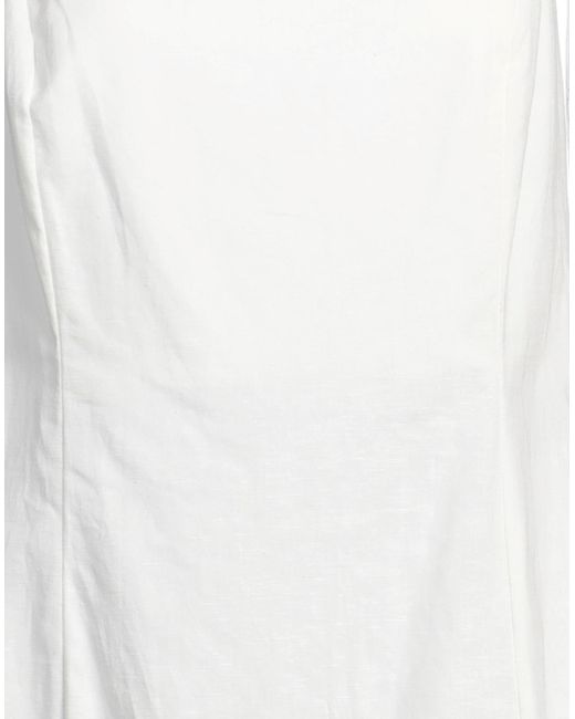 WEILI ZHENG White Midi-Kleid