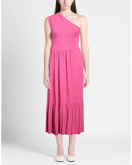 Mangano Pink Maxi Dress