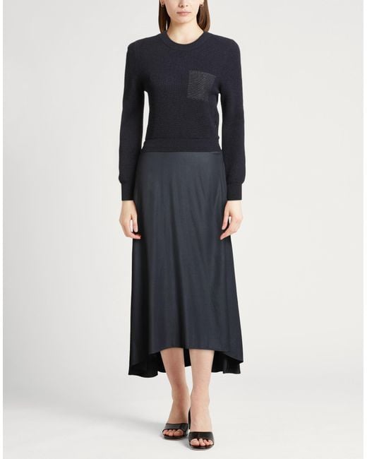 Peserico Black Midi-Kleid