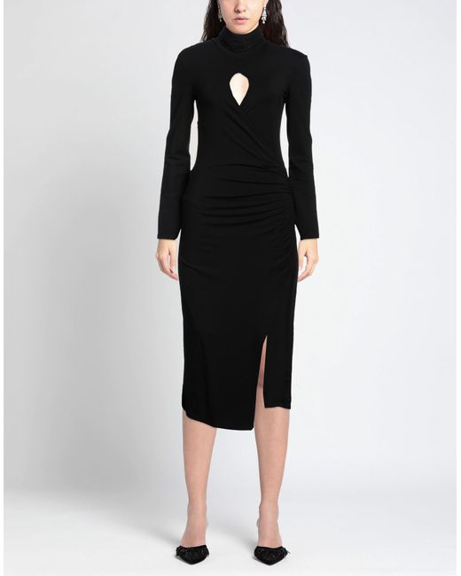Pinko Black Midi Dress