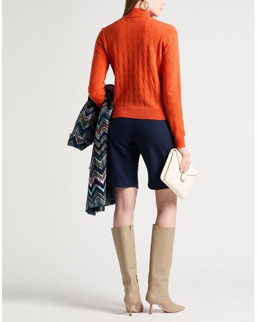 Missoni Red Turtleneck