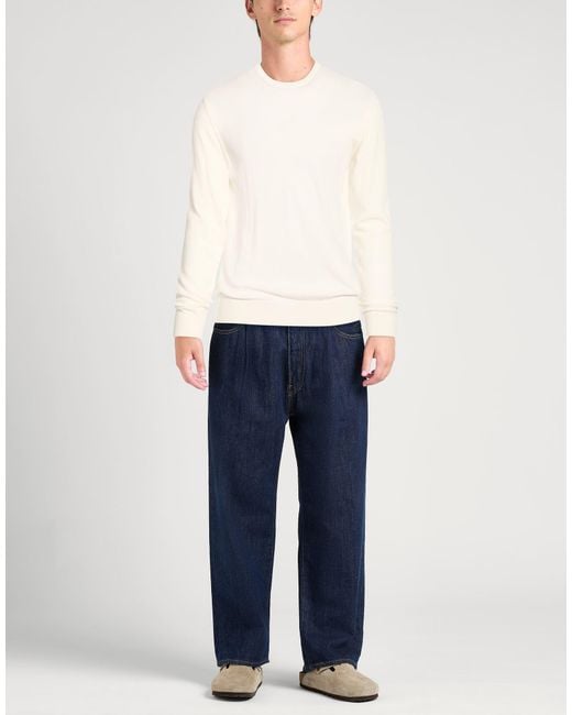 Alpha Studio White Jumper for men