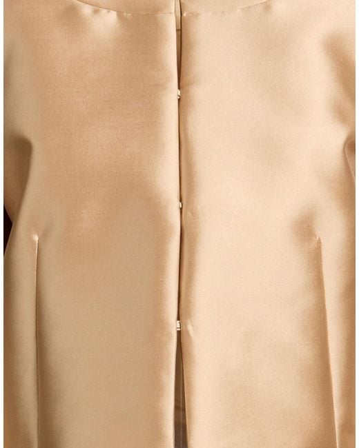 Alberta Ferretti Natural Blazer