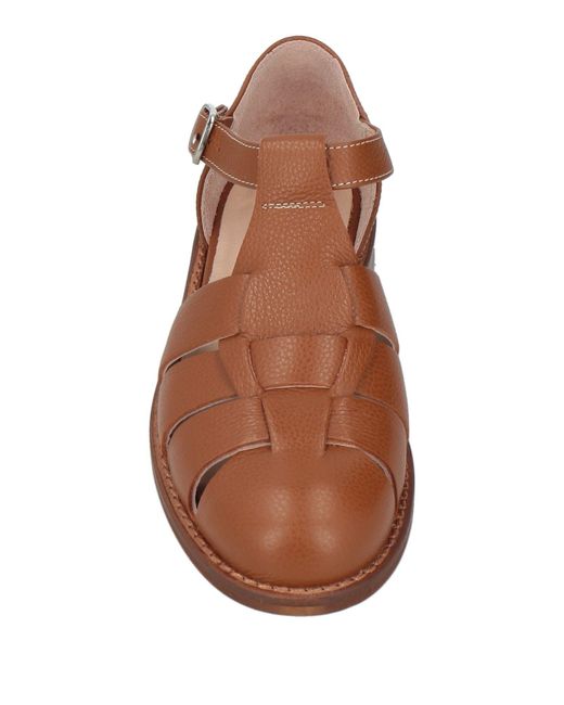 Chiarini Bologna Brown Ballet Flats