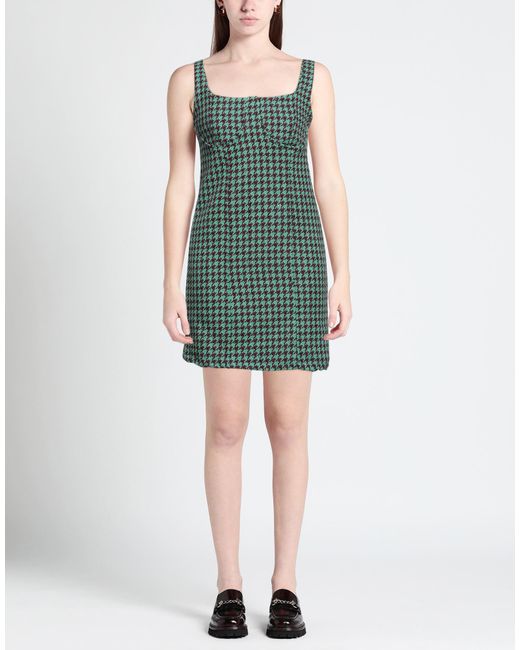 VANESSA SCOTT Green Mini Dress