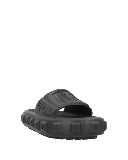 Balmain Black Sandals