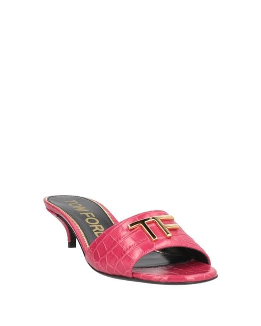 Tom Ford Pink Sandals