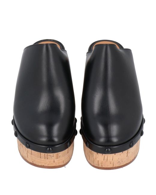 Chloé Brown Mules & Clogs Leather
